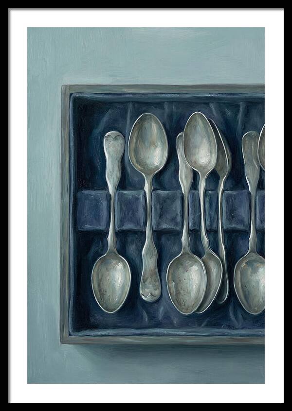 Collection Of Antique Silver Spoons