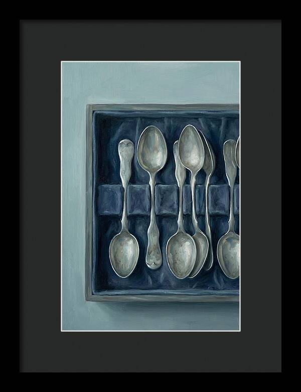 Collection Of Antique Silver Spoons