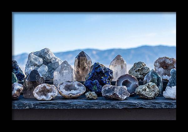 Collection Of Vibrant Crystals