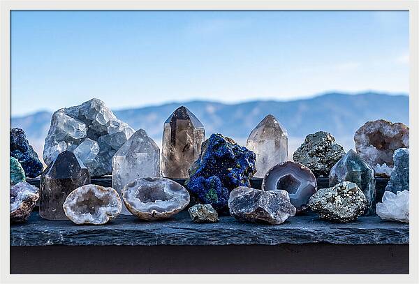 Collection Of Vibrant Crystals