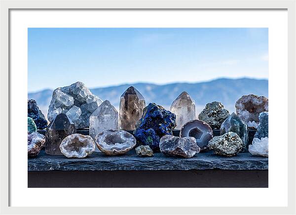 Collection Of Vibrant Crystals