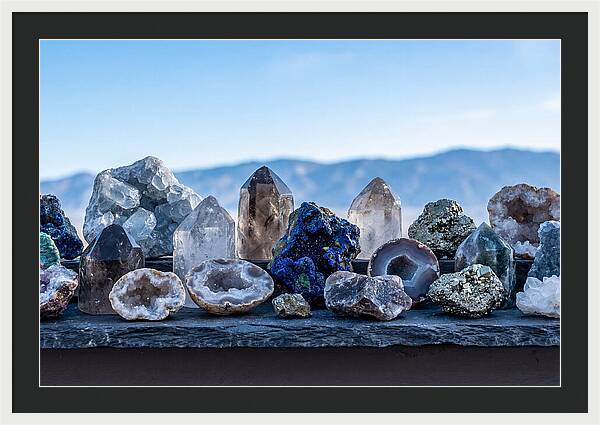 Collection Of Vibrant Crystals