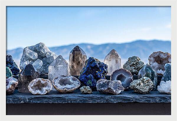 Collection Of Vibrant Crystals