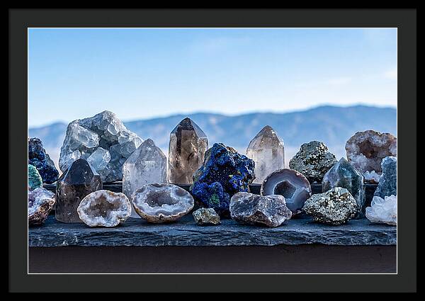 Collection Of Vibrant Crystals
