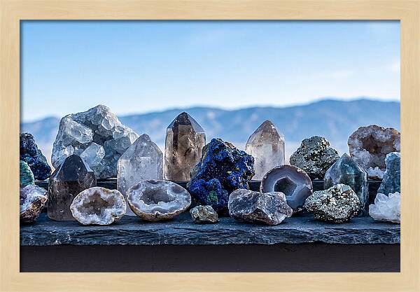 Collection Of Vibrant Crystals