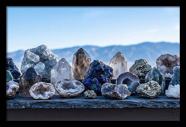 Collection Of Vibrant Crystals