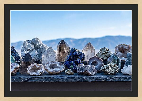 Collection Of Vibrant Crystals