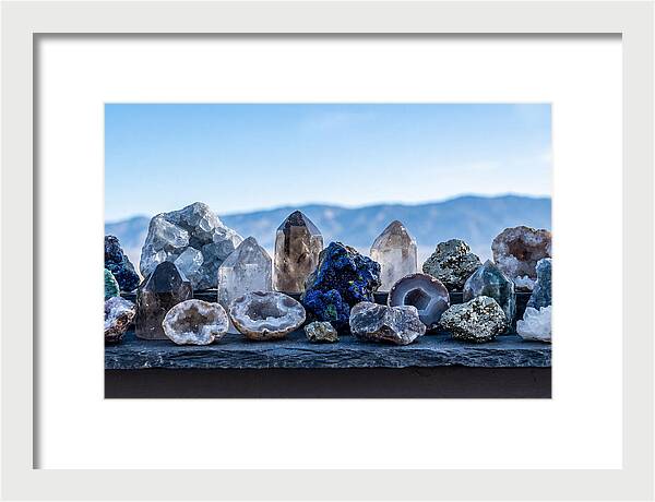 Collection Of Vibrant Crystals