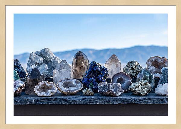 Collection Of Vibrant Crystals
