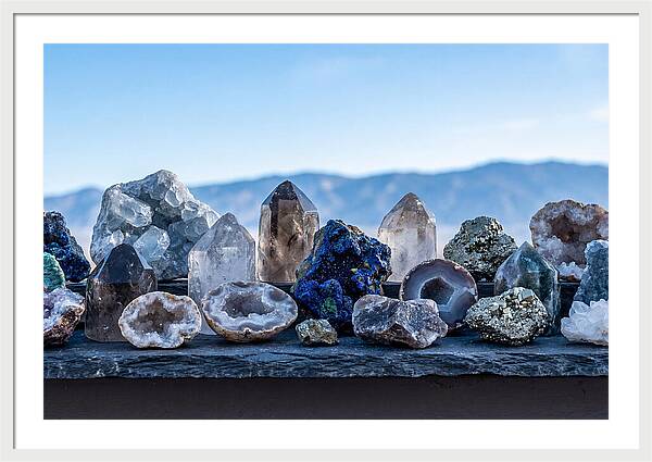 Collection Of Vibrant Crystals