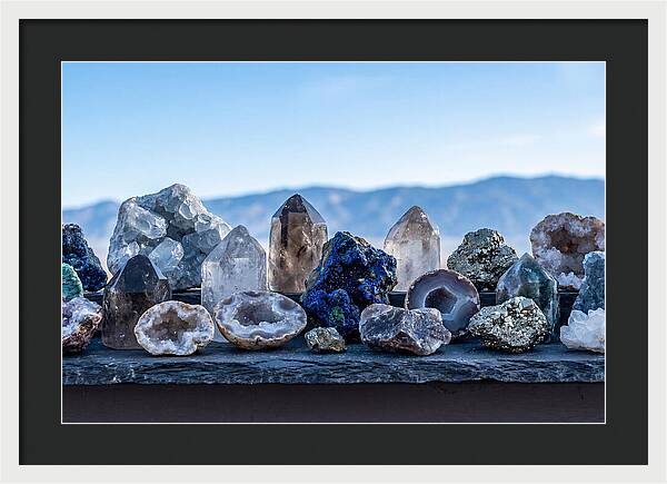 Collection Of Vibrant Crystals