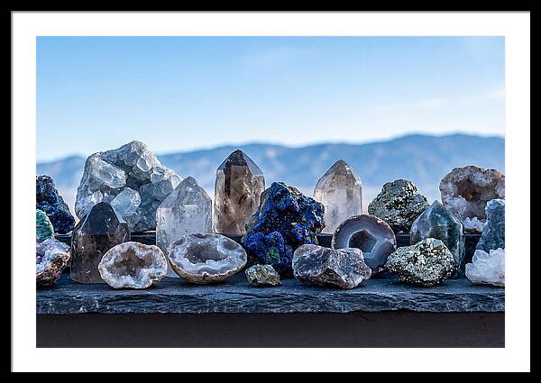 Collection Of Vibrant Crystals