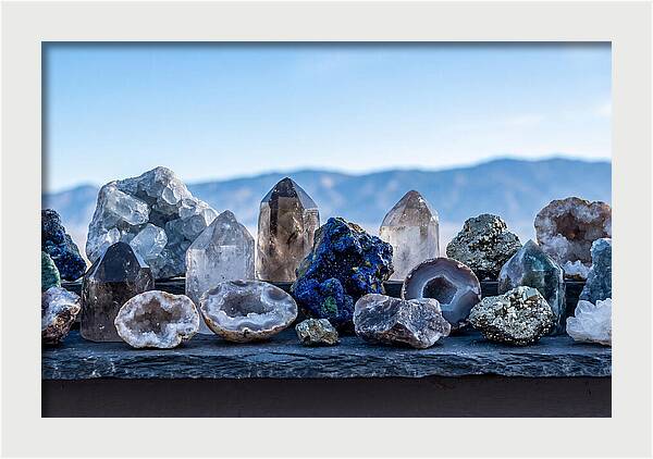 Collection Of Vibrant Crystals