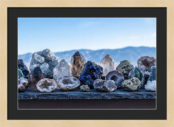 Collection Of Vibrant Crystals