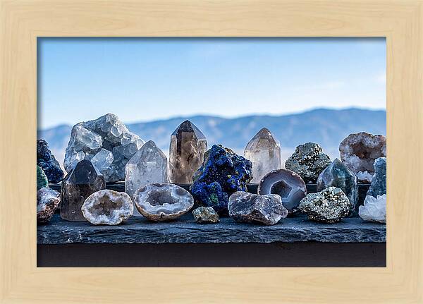 Collection Of Vibrant Crystals