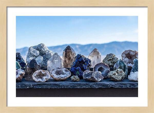 Collection Of Vibrant Crystals