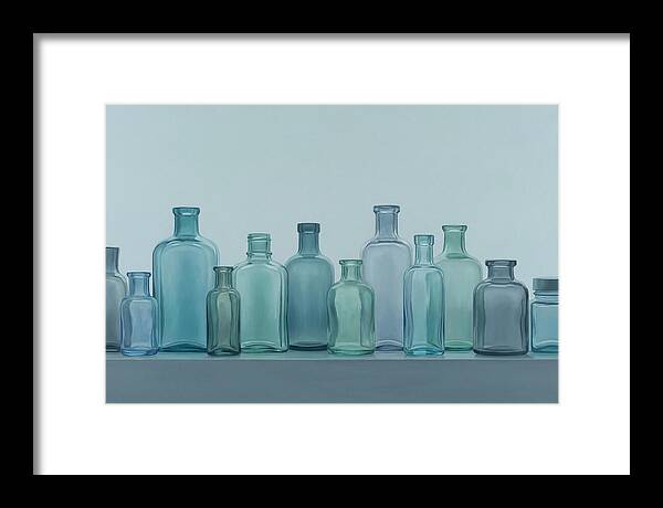 Collection Of Vintage Glass Bottles