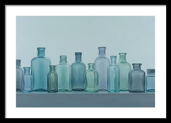 Collection Of Vintage Glass Bottles