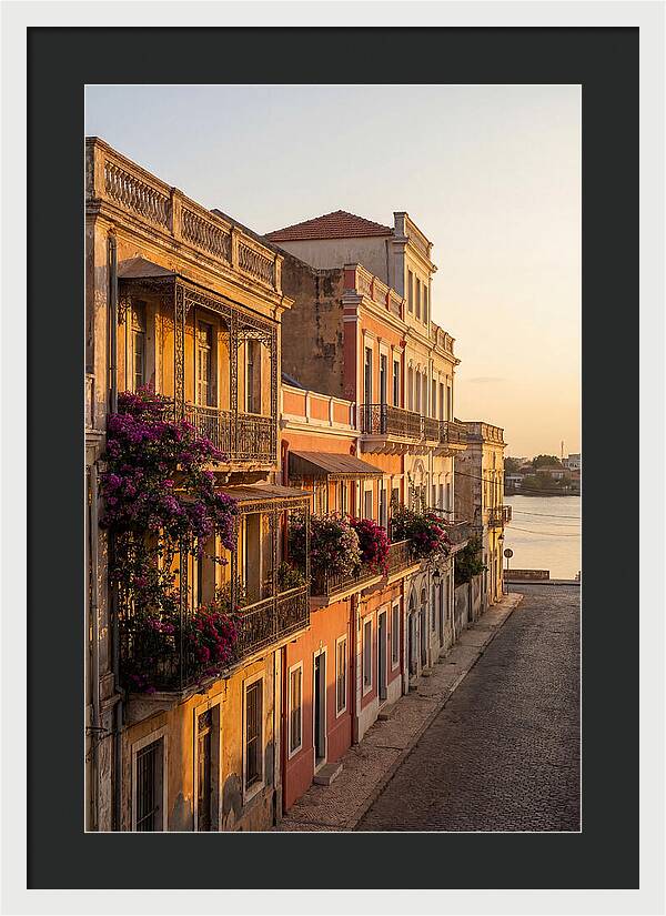 Colonial Charm At Golden Hour