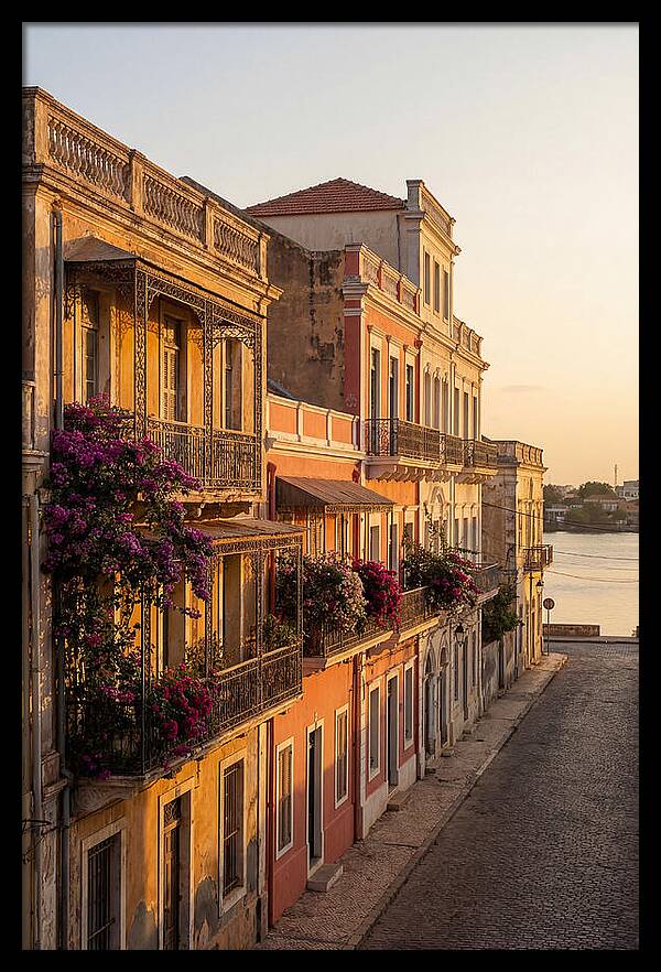 Colonial Charm At Golden Hour