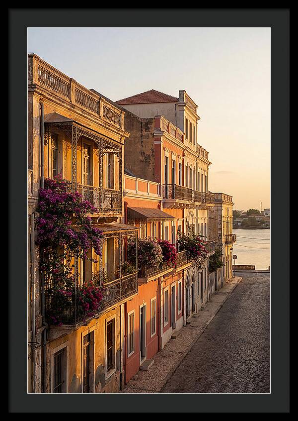 Colonial Charm At Golden Hour