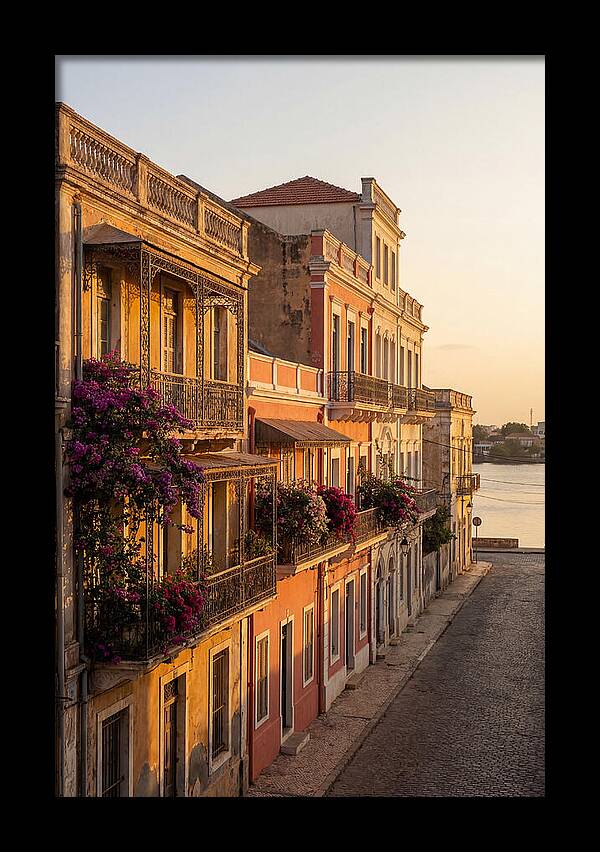 Colonial Charm At Golden Hour