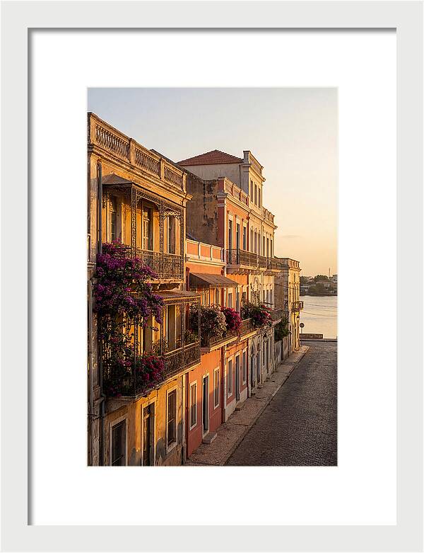 Colonial Charm At Golden Hour