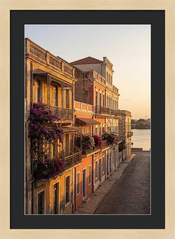 Colonial Charm At Golden Hour