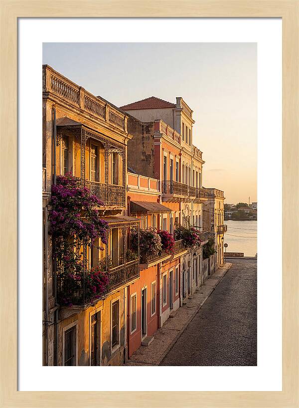 Colonial Charm At Golden Hour