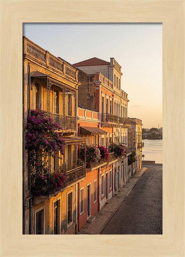 Colonial Charm At Golden Hour