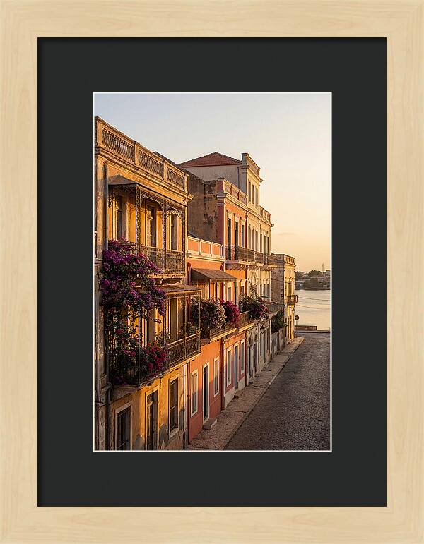 Colonial Charm At Golden Hour