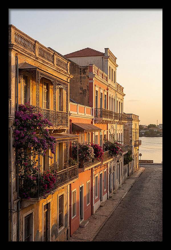 Colonial Charm At Golden Hour