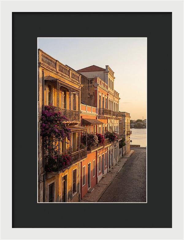 Colonial Charm At Golden Hour