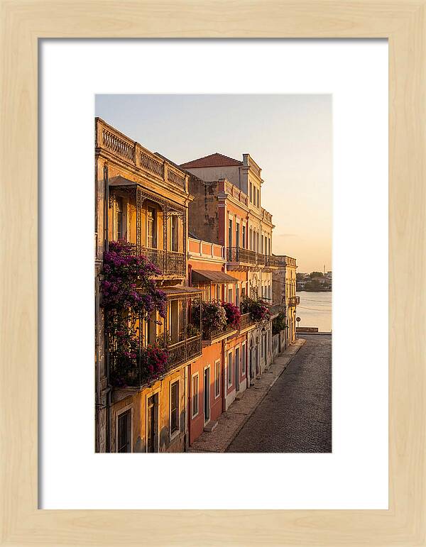 Colonial Charm At Golden Hour