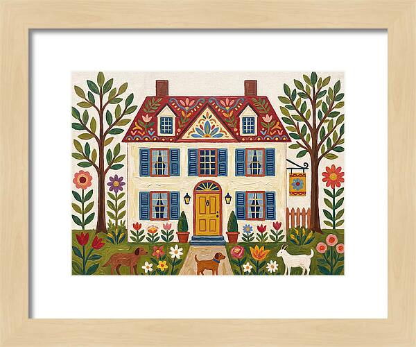 Colonial House Charm