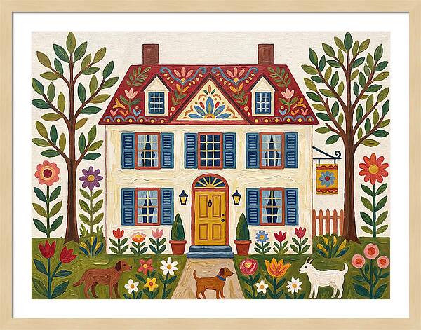 Colonial House Charm