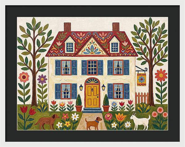 Colonial House Charm