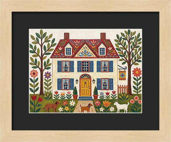 Colonial House Charm