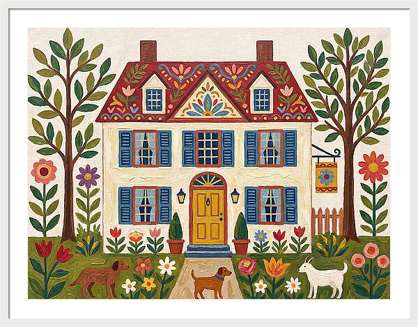 Colonial House Charm
