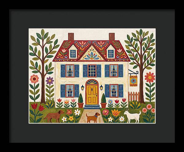 Colonial House Charm