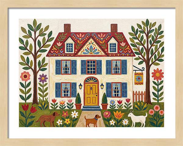 Colonial House Charm