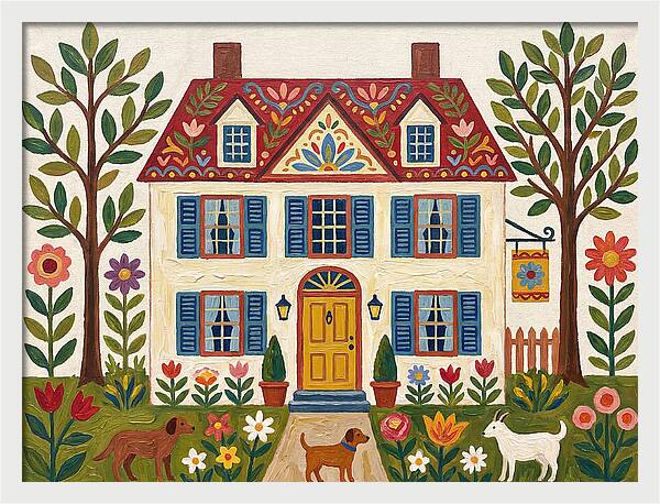 Colonial House Charm