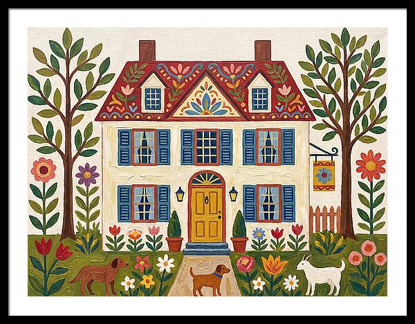 Colonial House Charm