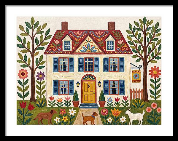 Colonial House Charm