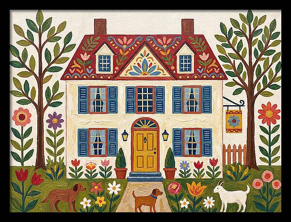 Colonial House Charm