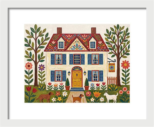 Colonial House Charm