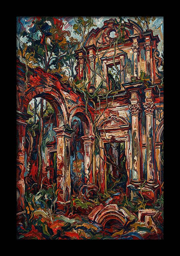 Colonial Ruins In Nature