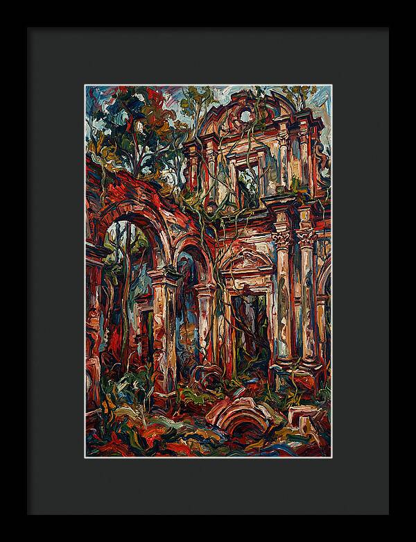 Colonial Ruins In Nature