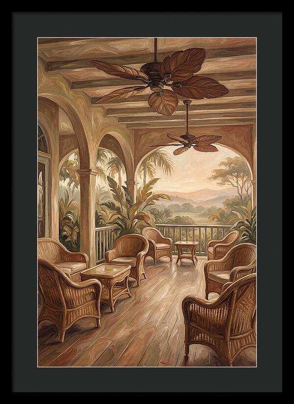 Colonial Veranda Serenity