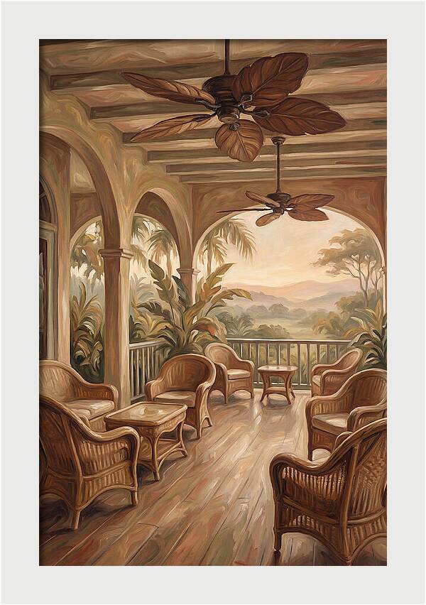 Colonial Veranda Serenity
